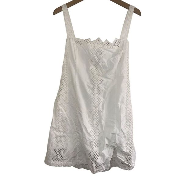 ✨FREE PEOPLE Vanda Cotton Mini Sz Medium Dress✨ - Picture 6 of 13